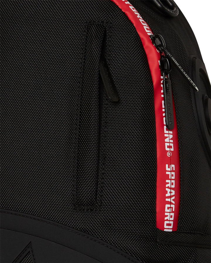 Sprayground The Hero DLXR Backpack In Black Red