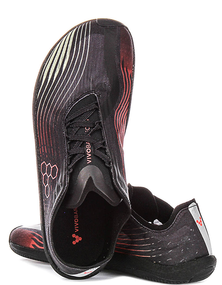 Vivobarefoot Primus Flow In Black Red For Men