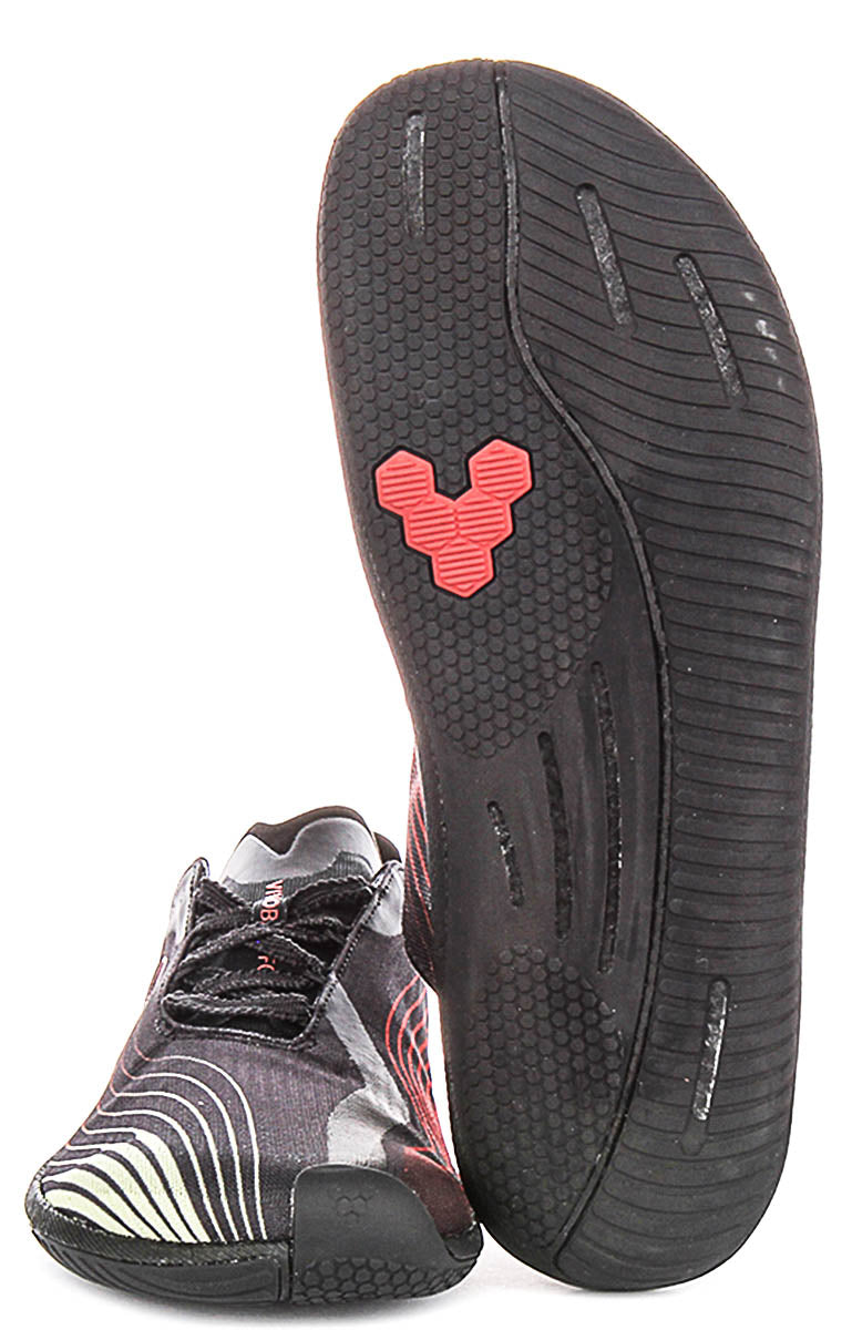 Vivobarefoot Primus Flow In Black Red For Men