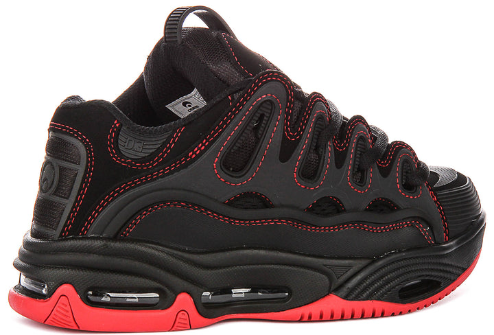 Osiris D3 2001 In Black Red For Men