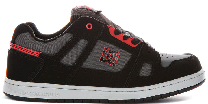 Dc Shoes Stag In Black Red For Youth