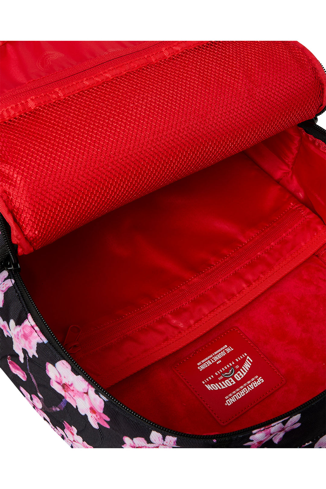 Sprayground Subway Vandals Backpack In Black Red