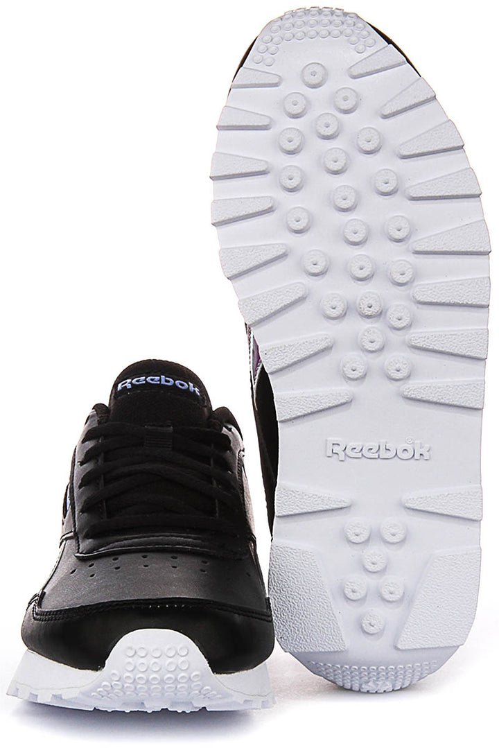 Reebok Rewind Run In Black Silver For Women