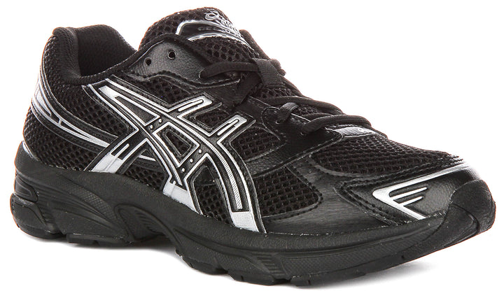 Asics GEL 1130 GS In Black Silver For Juniors
