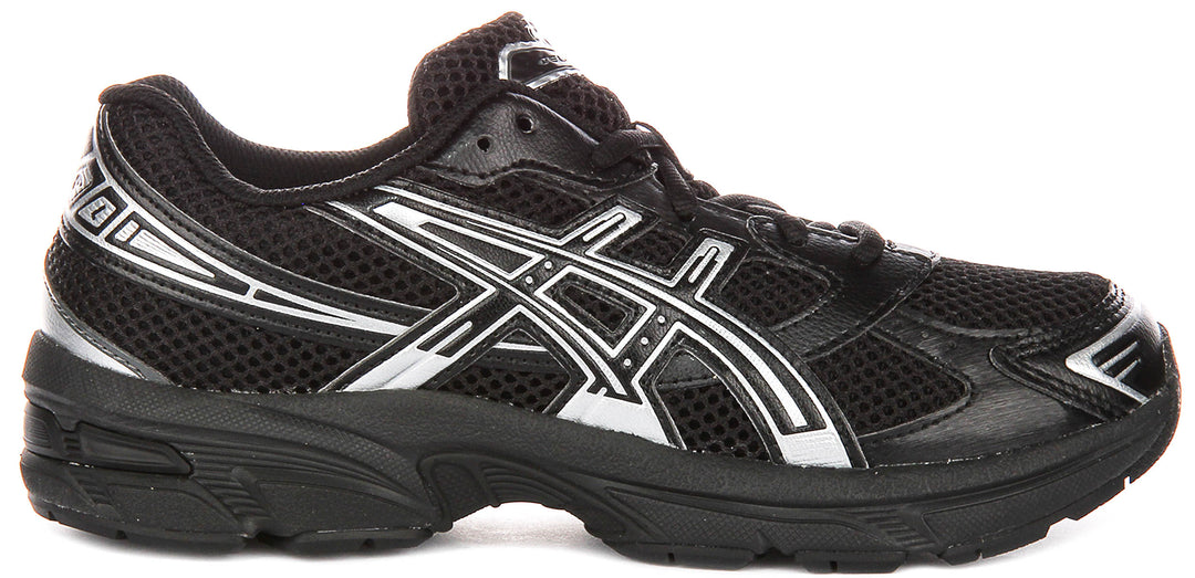 Asics GEL 1130 GS In Black Silver For Juniors