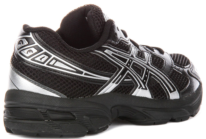 Asics GEL 1130 GS In Black Silver For Juniors
