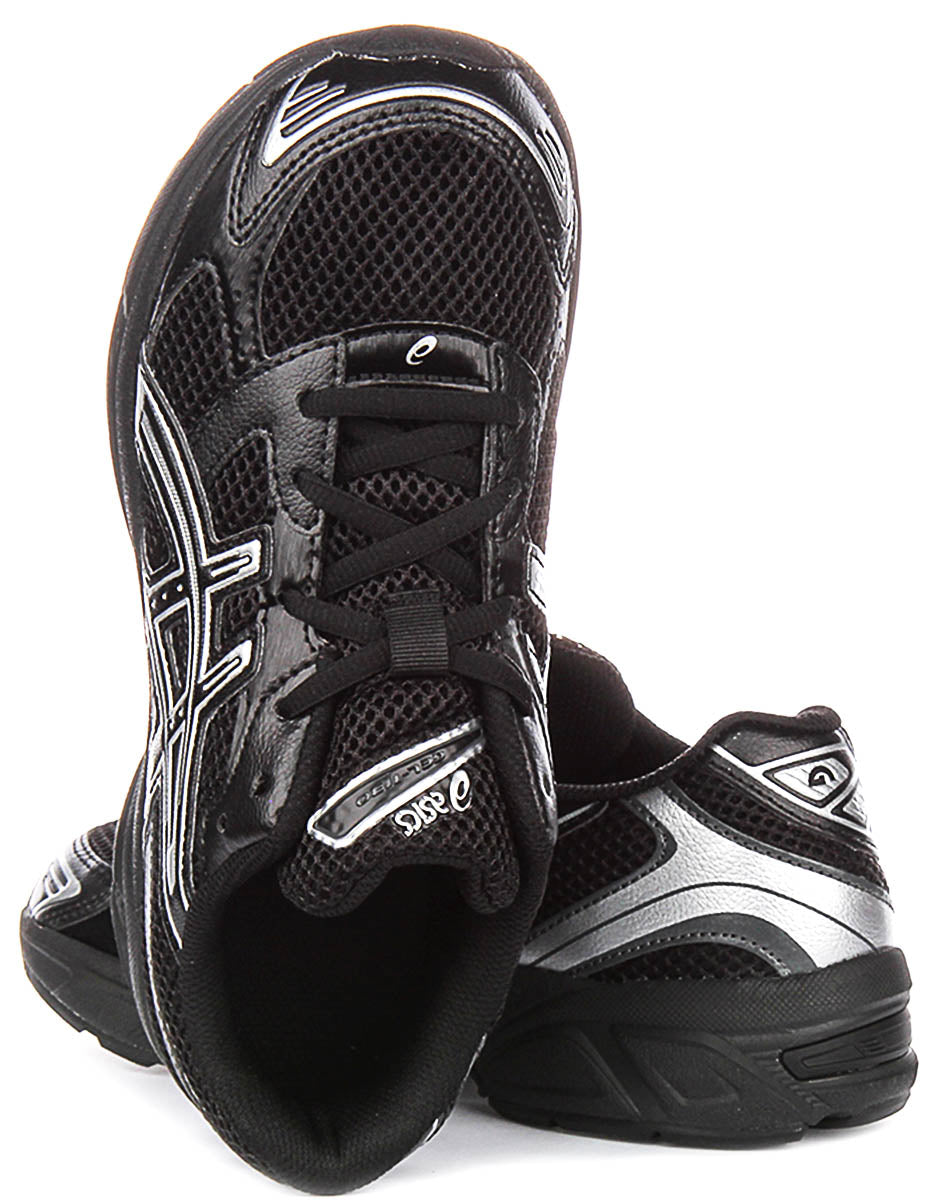Asics GEL 1130 GS In Black Silver For Juniors