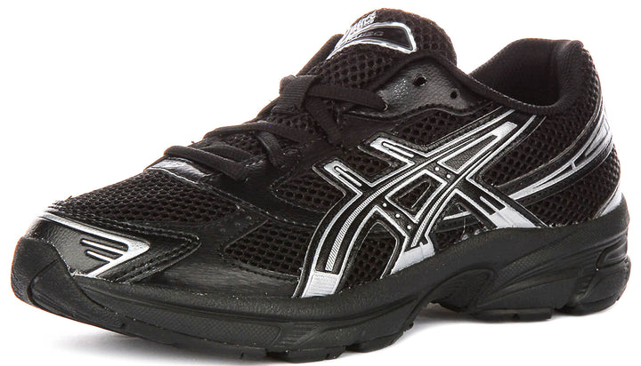 Asics GEL 1130 GS In Black Silver For Juniors