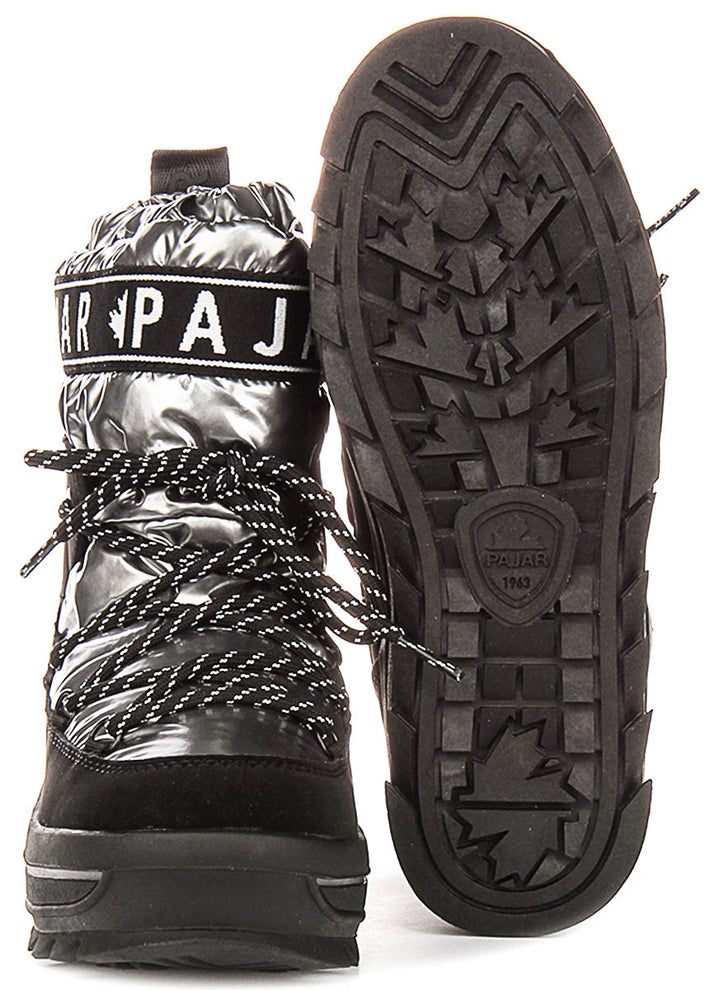 Pajar W Galaxy In Black Silver For Women