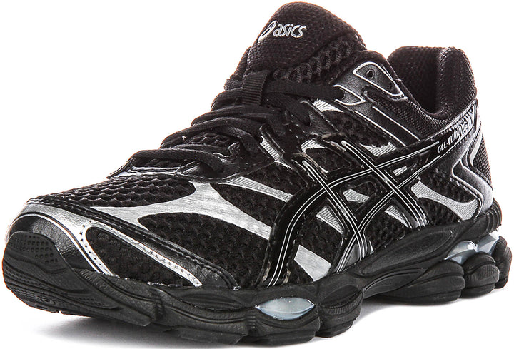 Asics Gel Cumulus 16 In Black Silver For Unisex