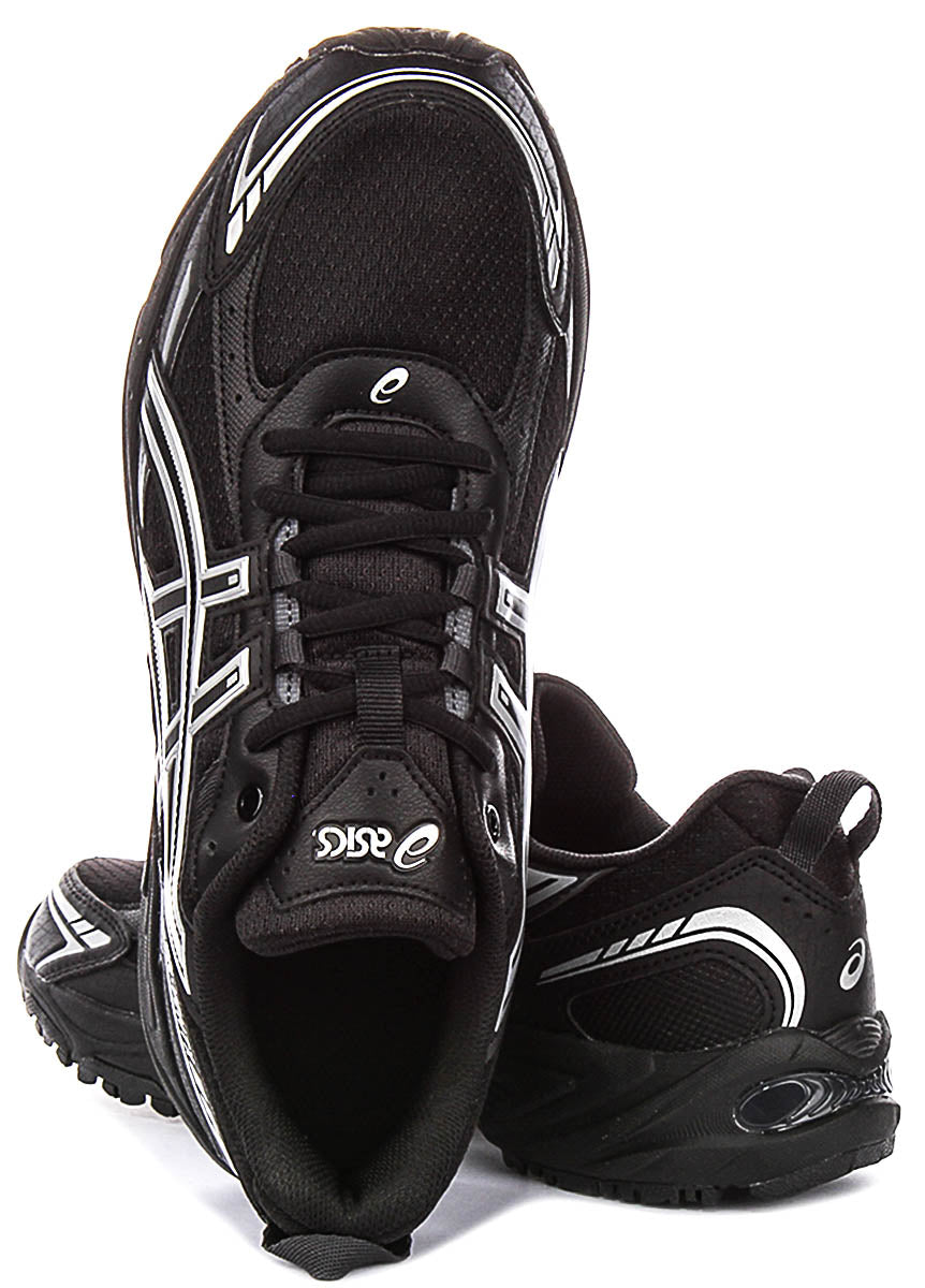 Asics Gel Ventx In Black Silver For Men