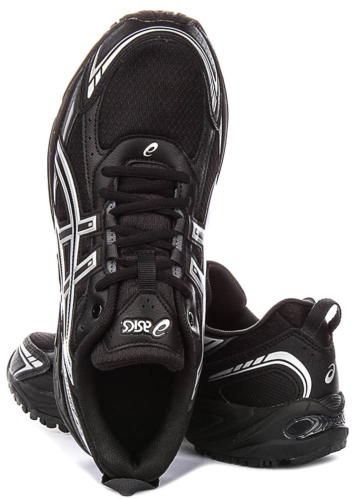 Asics Gel Ventx In Black Silver For Men