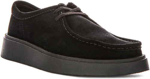 Clarks Torview In Black Suede For Men
