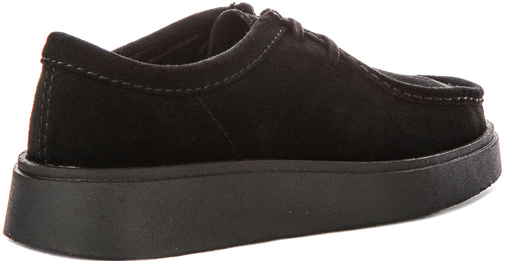 Clarks Torview In Black Suede For Men
