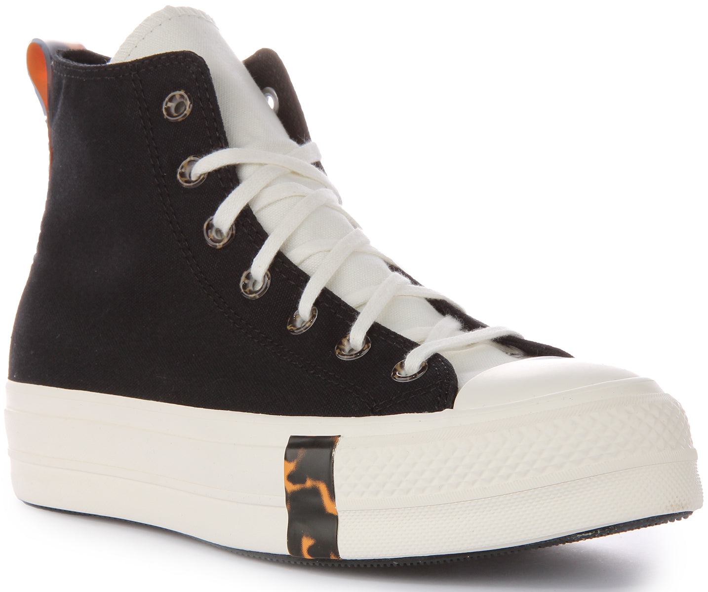 Converse Chuck Taylor All Star Lift Platform Tortoise Frauen Le wand T 4feetshoes