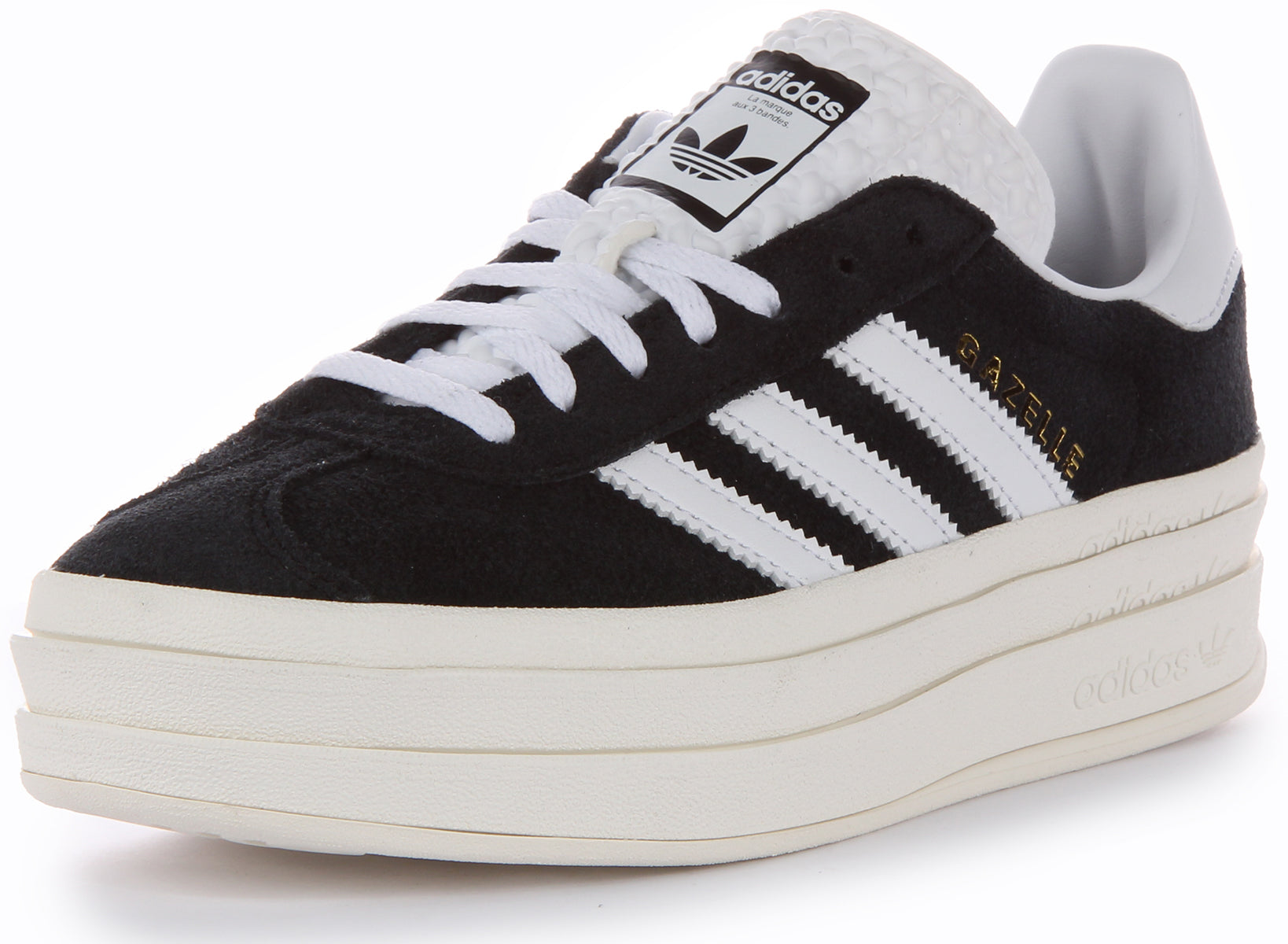 Adidas gazelle noir et cheap blanc femme