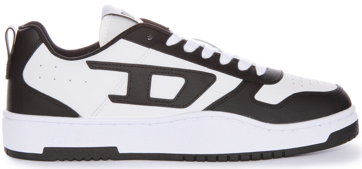 Diesel S Ukiyo V2 Low Trainers In Black White For Men