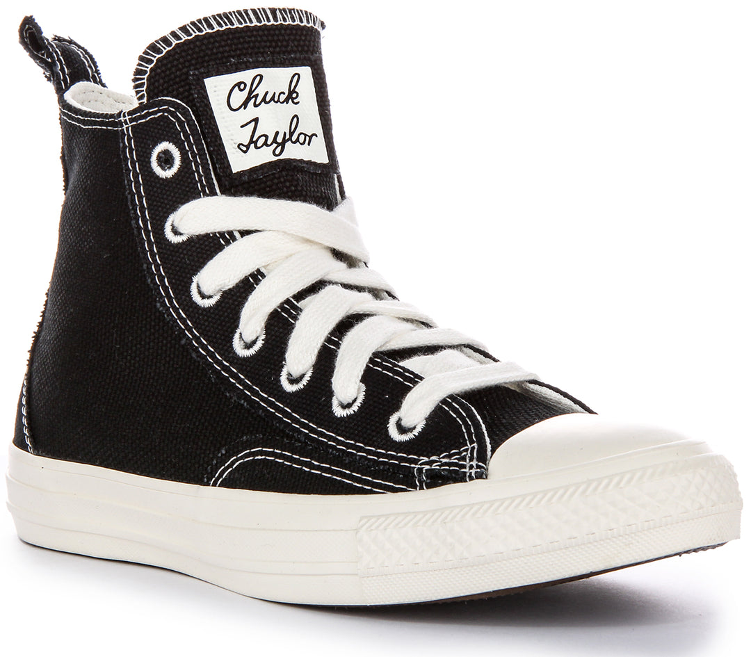 Converse All Star A06100C Oversize Patch In Black White
