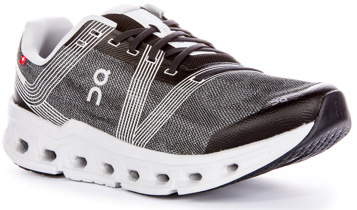 On Running Baskets de Course à Lacets Cloudtec Upgrade Energ pour Homme en Noir Blanc