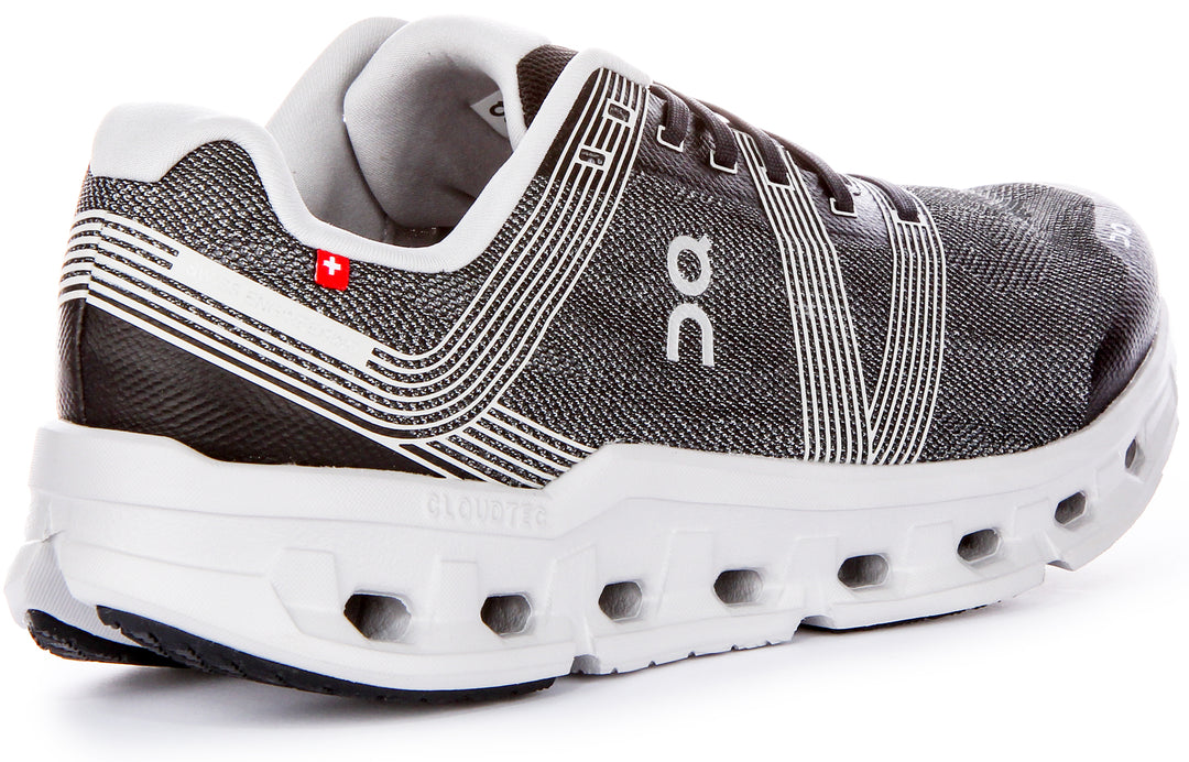 On Running Baskets de Course à Lacets Cloudtec Upgrade Energ pour Homme en Noir Blanc