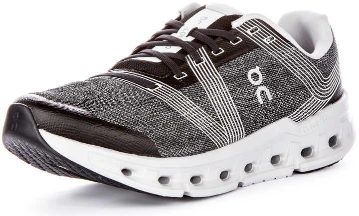 On Running Baskets de Course à Lacets Cloudtec Upgrade Energ pour Homme en Noir Blanc