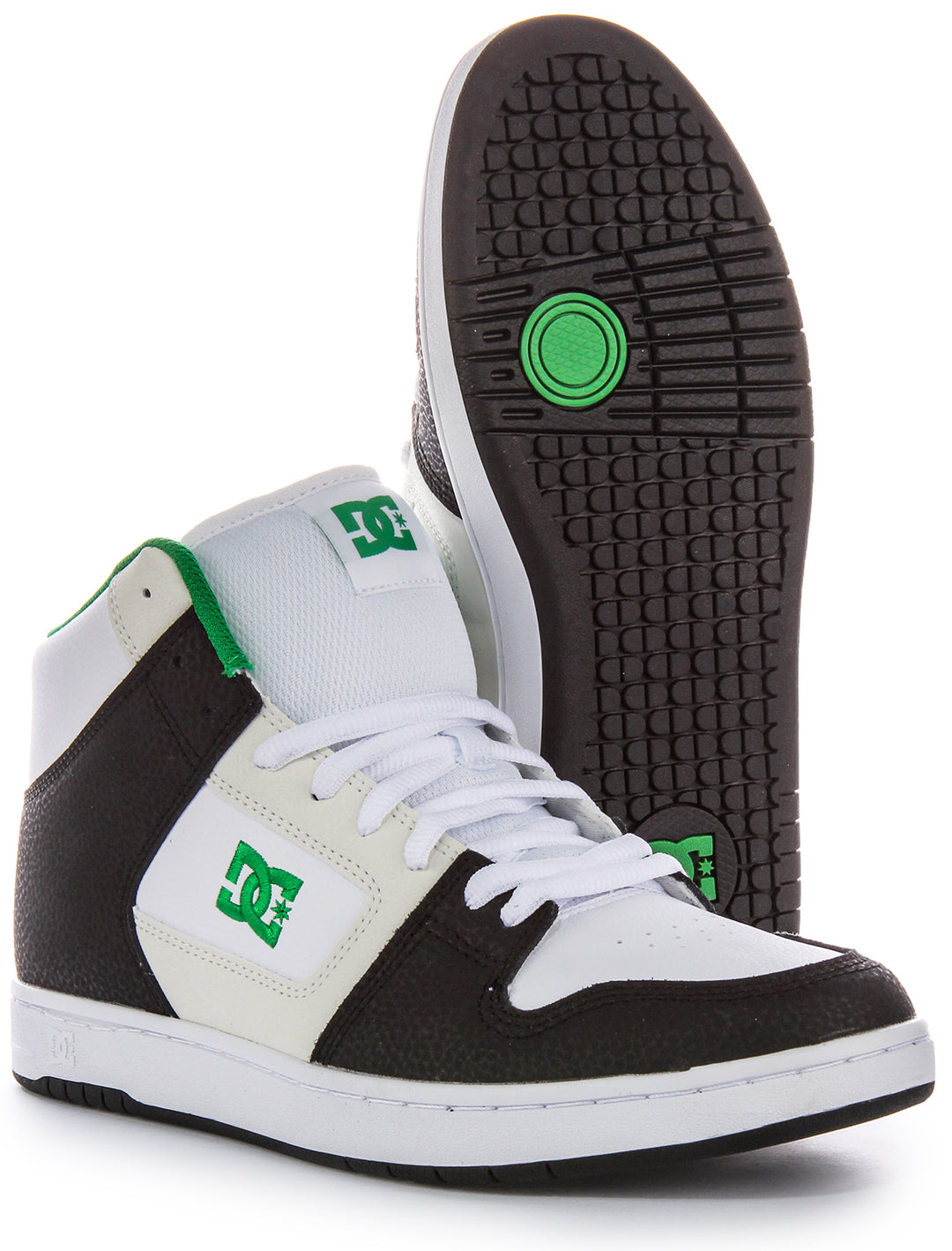 Dc Shoes Manteca 4 Hi In Black White For Men