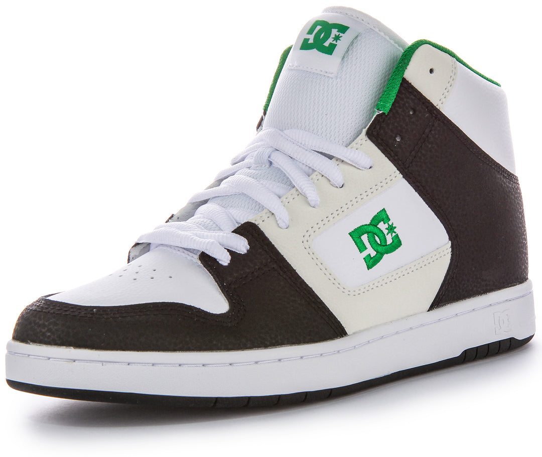 Dc Shoes Manteca 4 Hi In Black White For Men