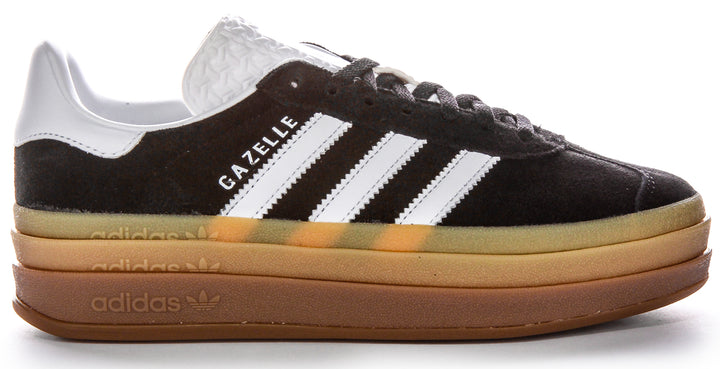 Adidas Gazelle Bold W In Black White For Women