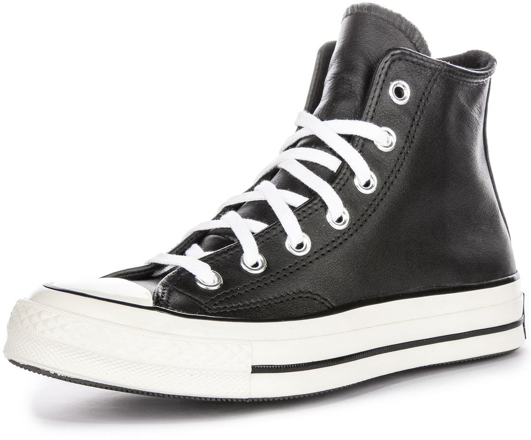 Converse Chuck 70s Hi A07200C In Black White Leather