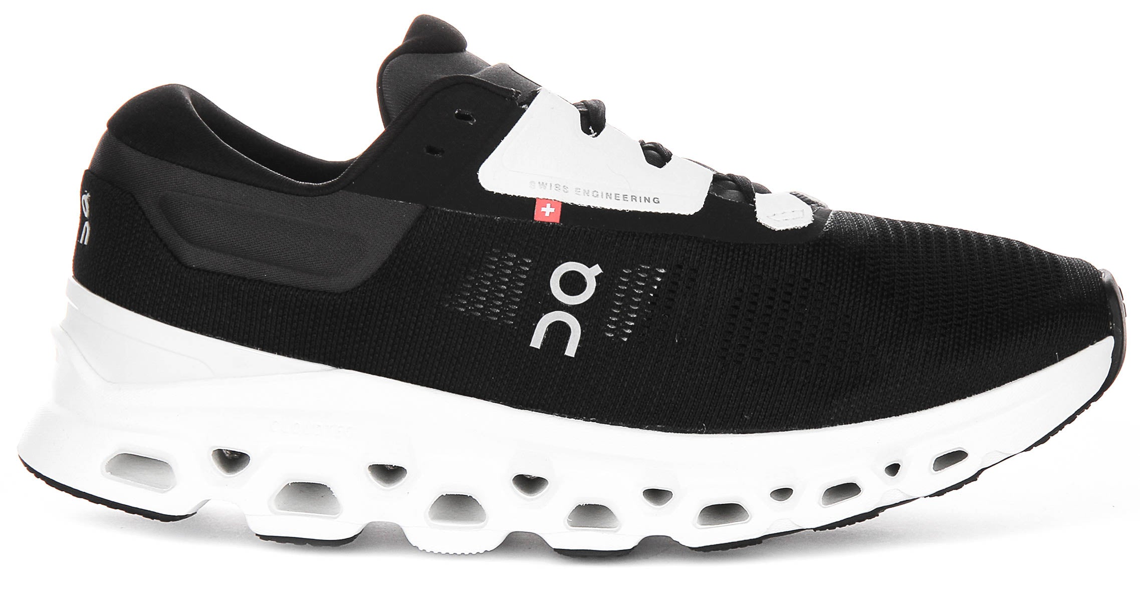 On Running Cloudstratus 3 In Black White For Men | Trainers