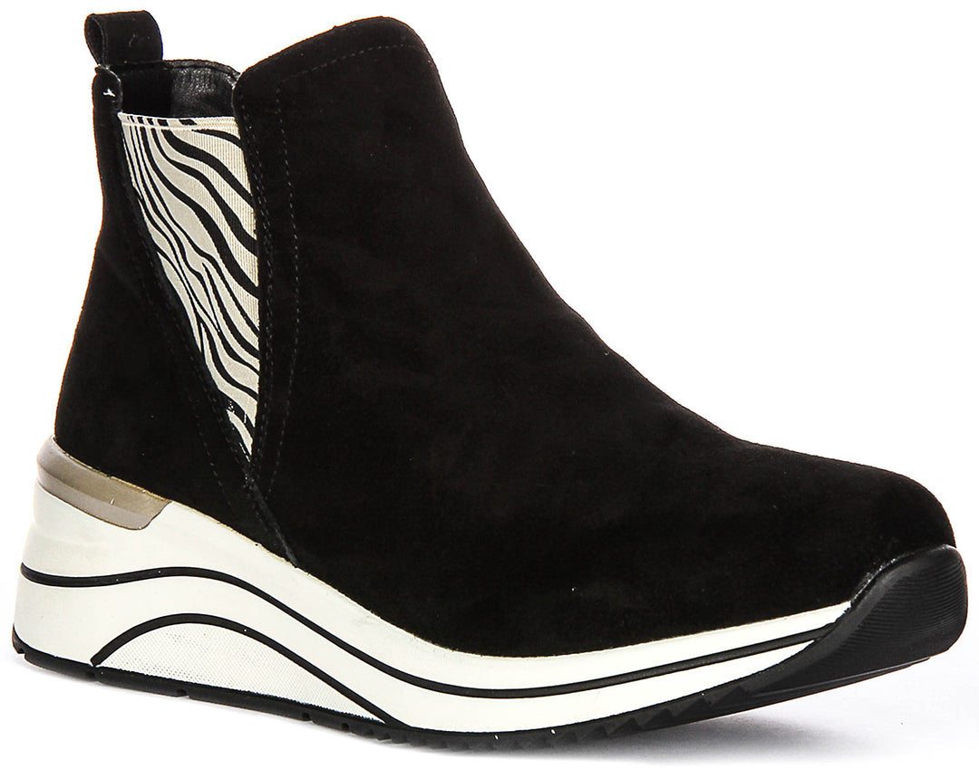 Panchic Stivaletti da Donna Chelsea Camoscio Grigio Tortora Panchic Stivaletti da Donna Chelsea Camoscio Grigio Tortora