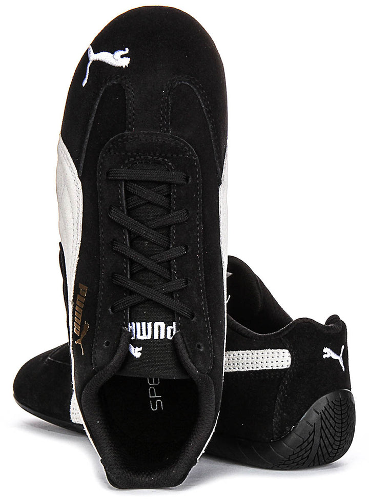 Puma Speedcat LS In Black White For Women