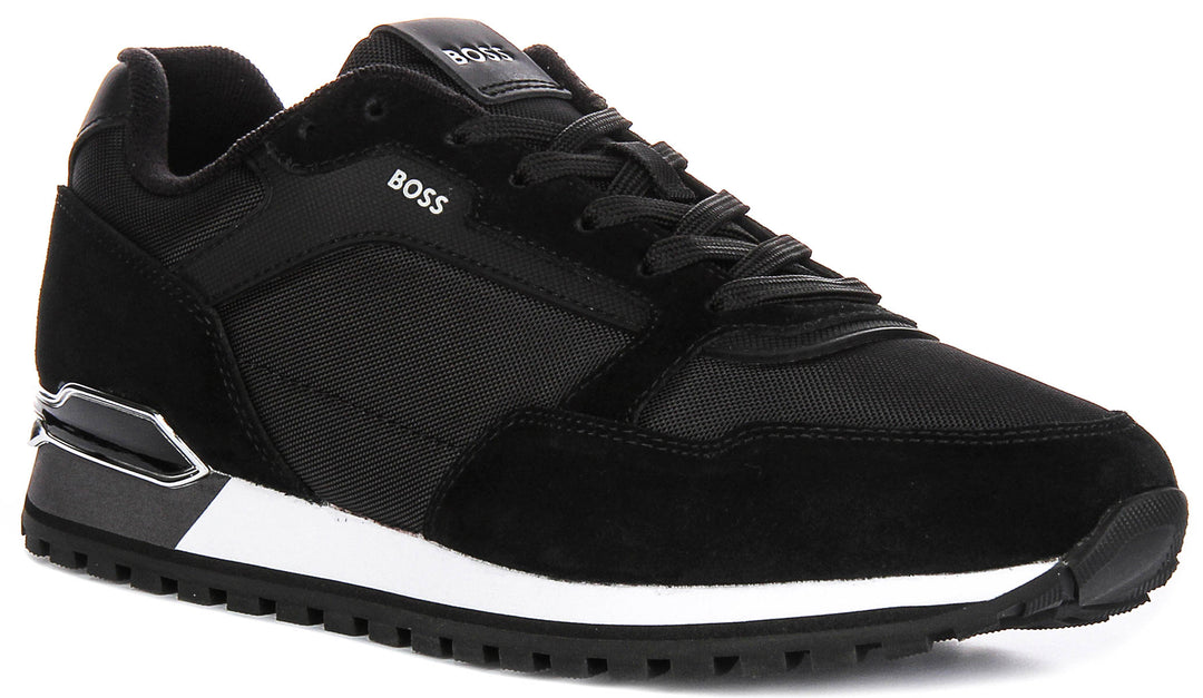 Boss Parkour L Runner In Black White For Men