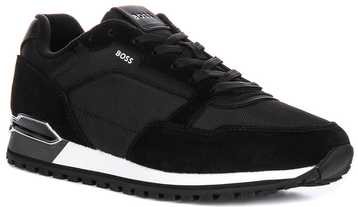 Boss Parkour L Runner In Black White For Men
