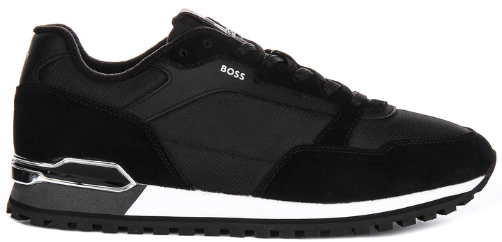 Boss Parkour L Runner In Black White For Men