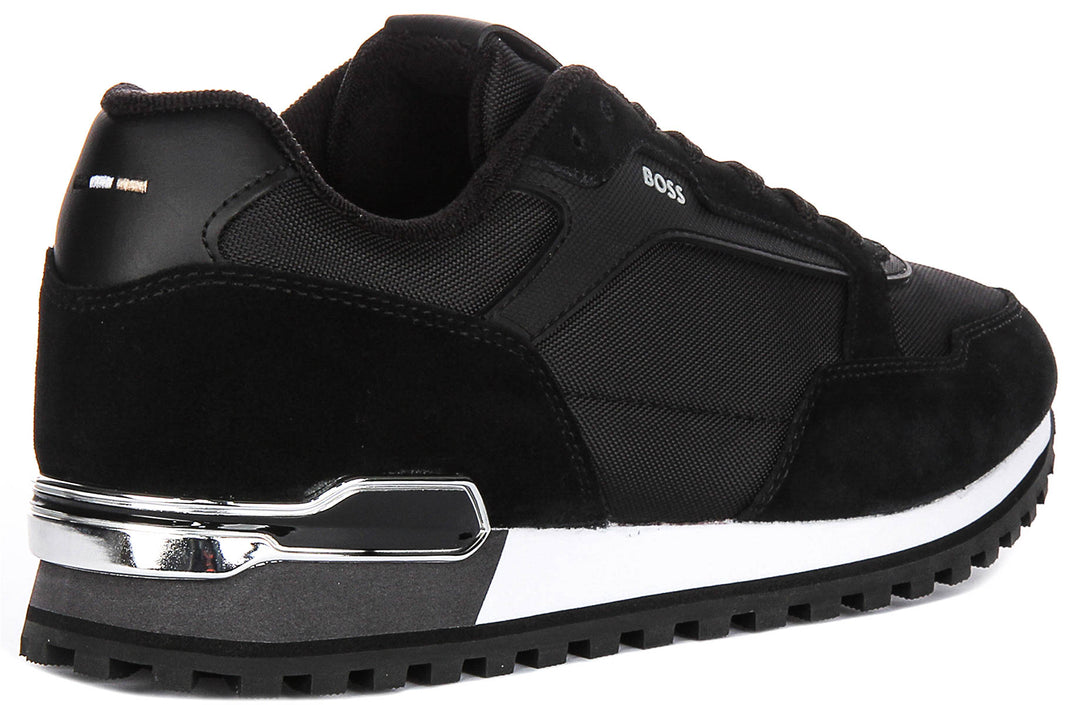 Boss Parkour L Runner In Black White For Men