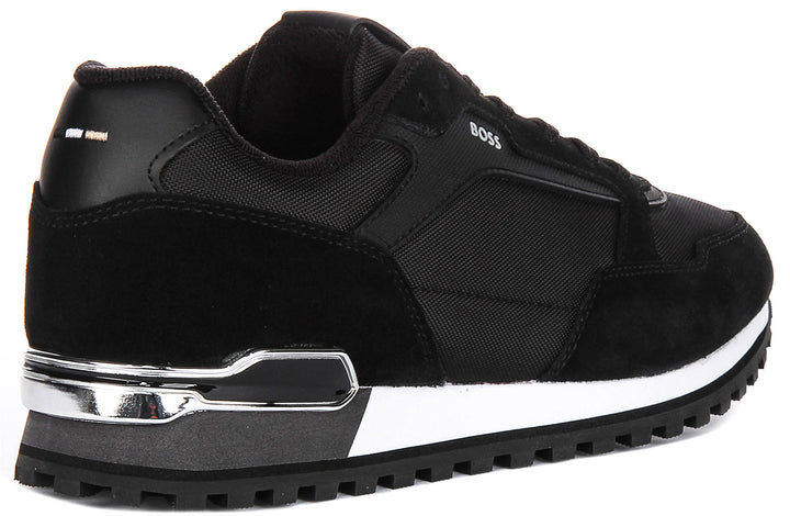 Boss Parkour L Runner In Black White For Men