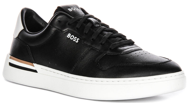 Boss Clint Tennis In Black White For Men