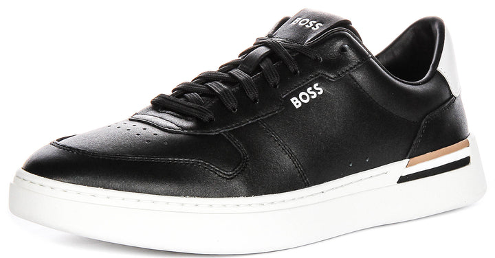 Boss Clint Tennis In Black White For Men