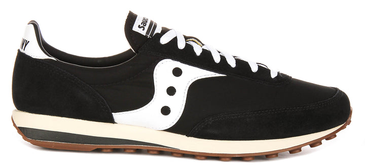 Saucony Trainer 80 In Black White
