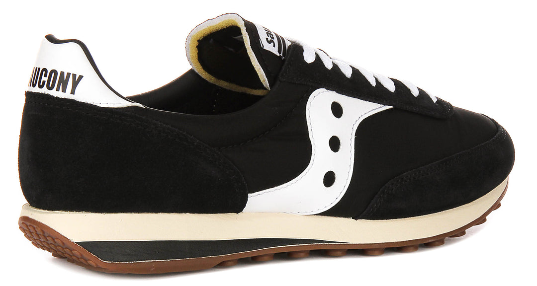 Saucony Trainer 80 In Black White