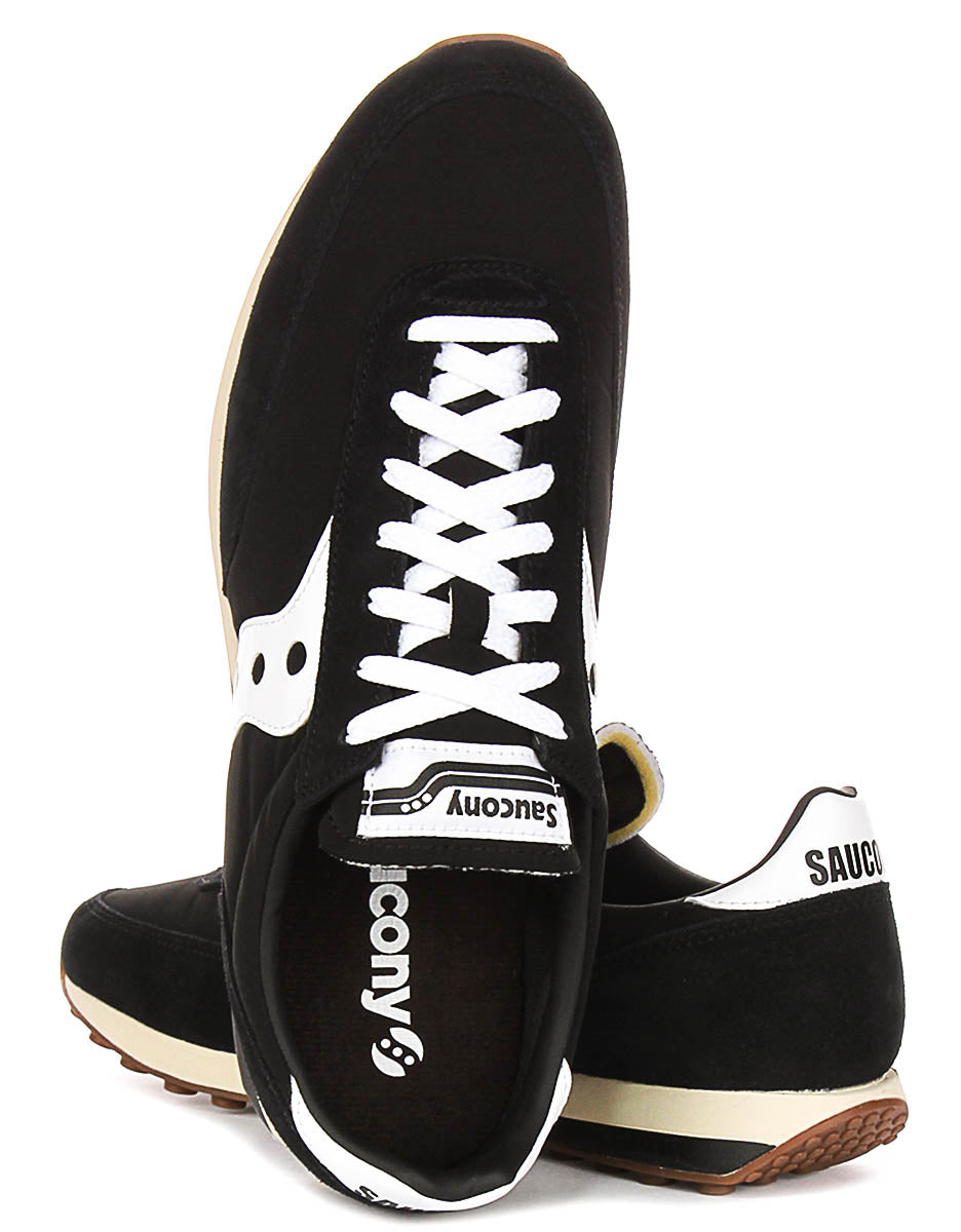 Saucony Trainer 80 In Black White