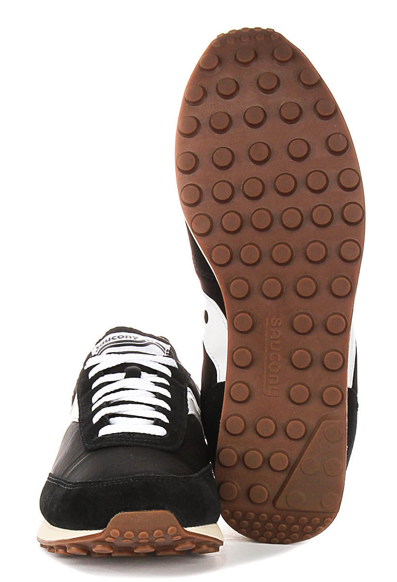 Saucony Trainer 80 In Black White