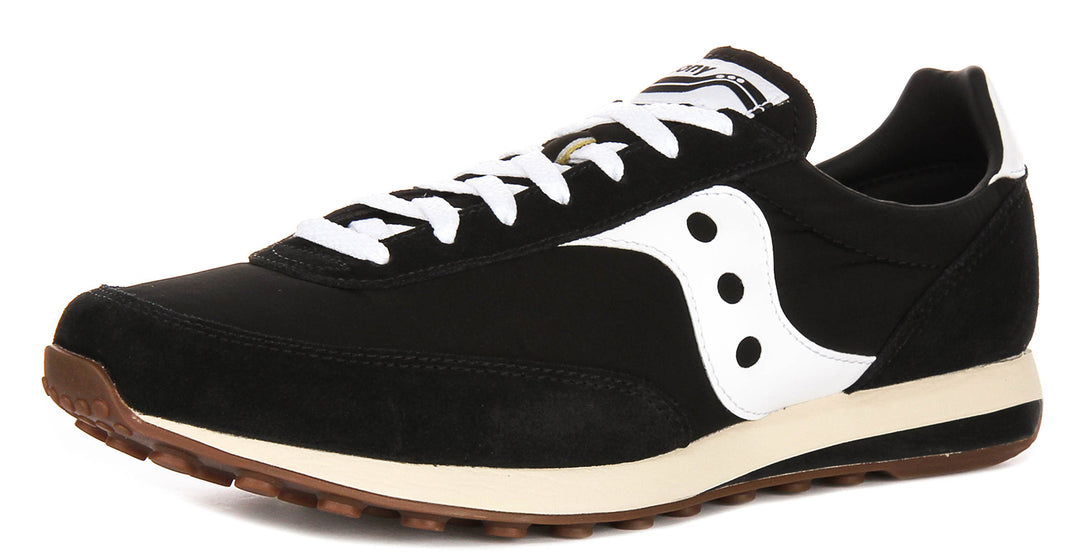 Saucony Trainer 80 In Black White