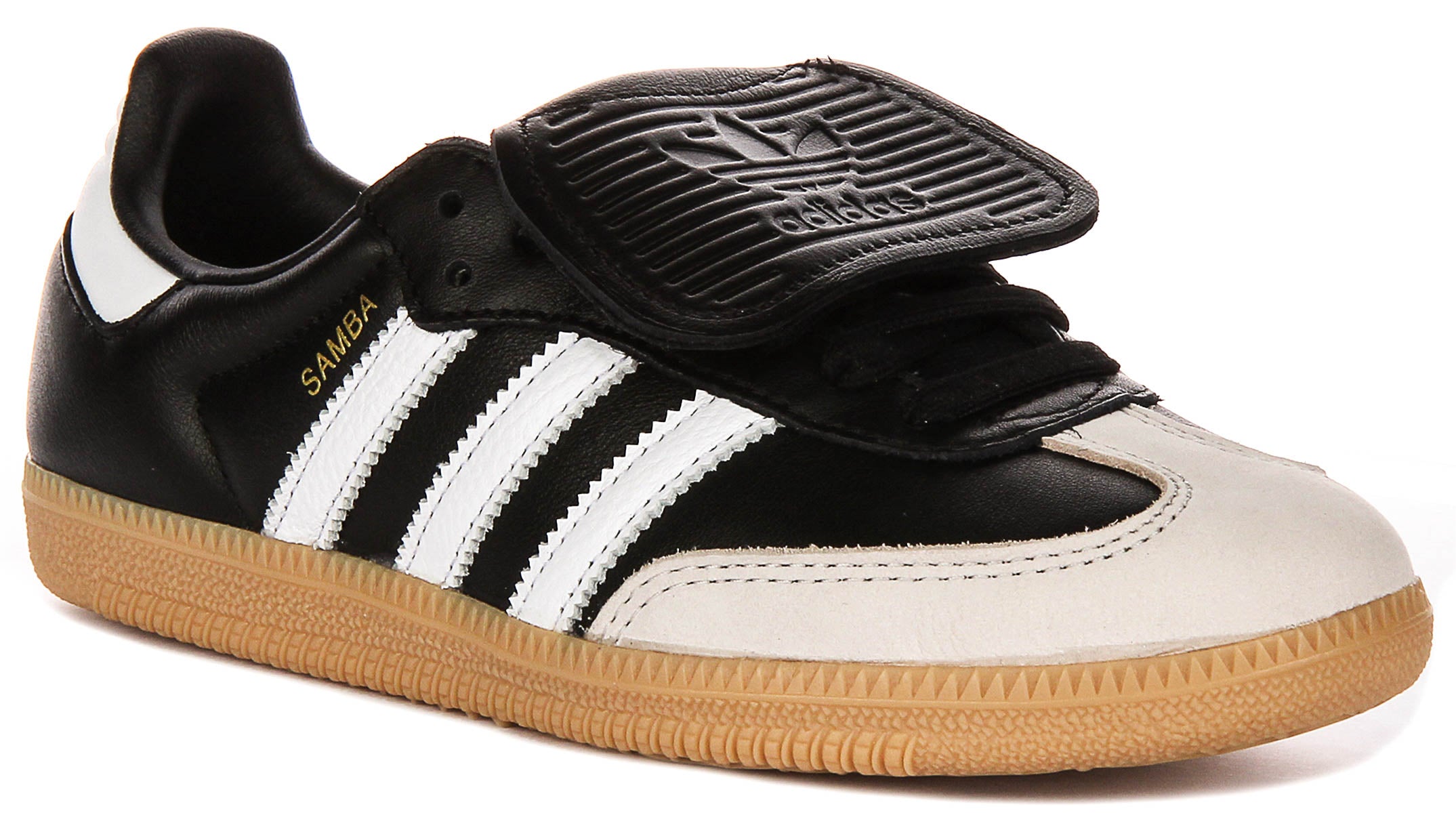 Adidas Samba LT W In Black White For Women | Lace Up Retro