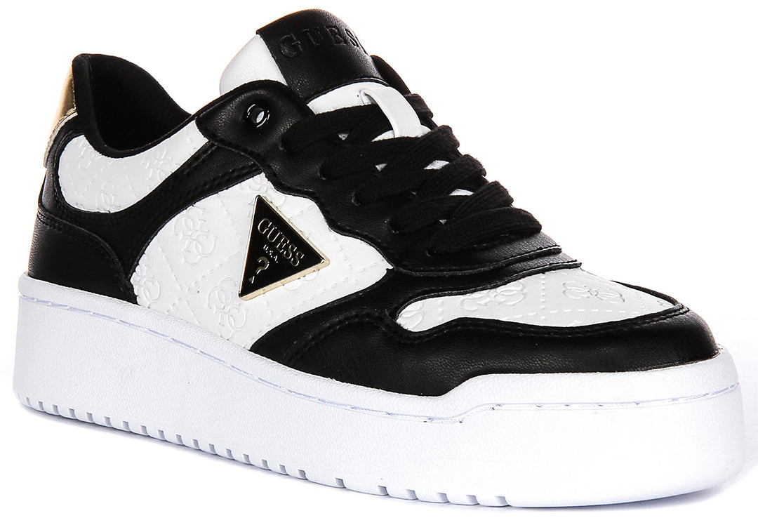 Guess Miram 6 In Black White for Women