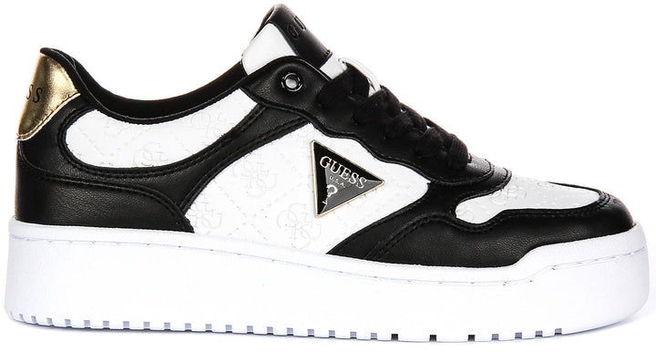 Guess Miram 6 In Black White for Women