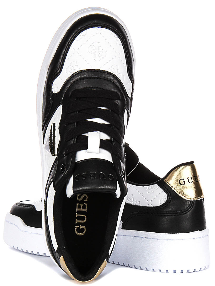 Guess Miram 6 In Black White for Women