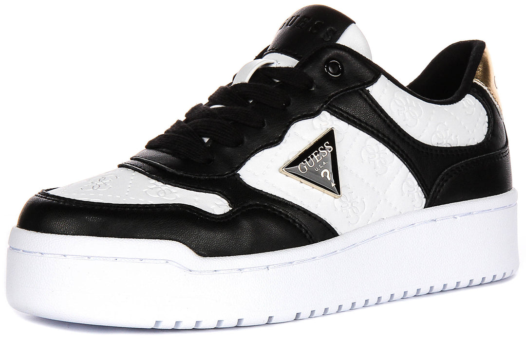 Guess Miram 6 In Black White for Women