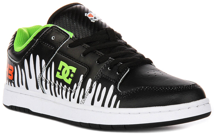 Dc Shoes 43I X Ken Block Manteca 4 In Black White For Men